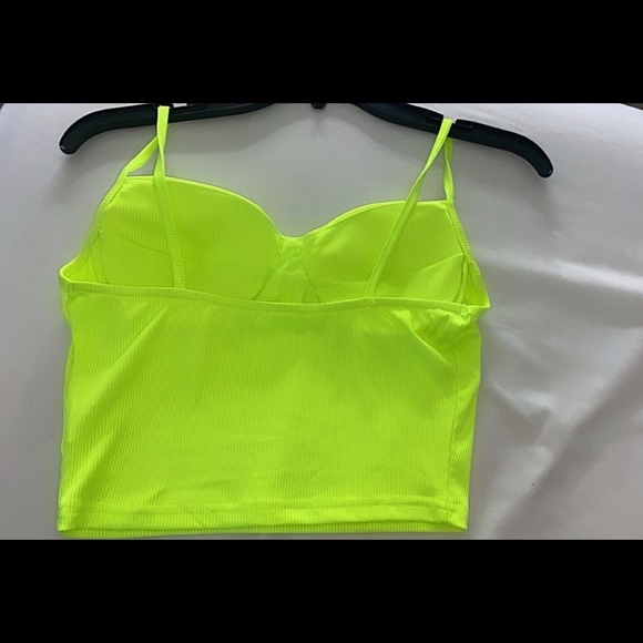 Shein neon lime cami top - Picture 4 of 4